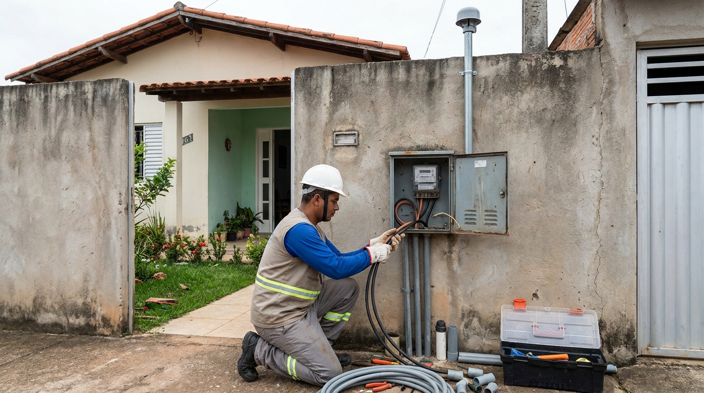 Montagem de Padrão Residencial em Blumenau‑SC